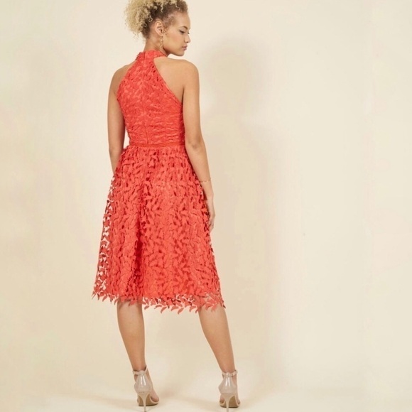 NWT MODCLOTH Liza Luxe Defining Devine Midi Dress - Picture 3 of 9